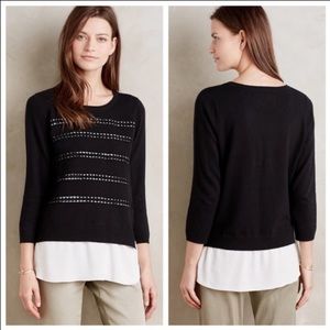 Angel of the north black pullover white lining S